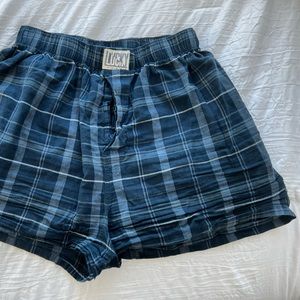 Lucky Brand Blue Lounge Shorts